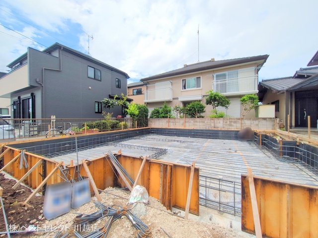 埼玉県川越市諏訪町の新築戸建て基礎写真 2025年7月15日撮影