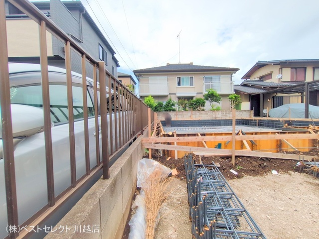 埼玉県川越市諏訪町の新築戸建て基礎写真 2025年7月15日撮影