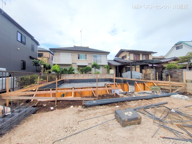 埼玉県川越市諏訪町の新築戸建て基礎写真 2025年7月15日撮影