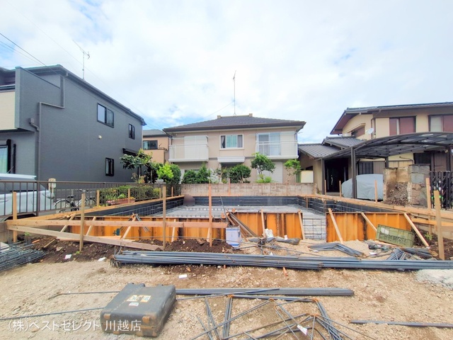 埼玉県川越市諏訪町の新築戸建て基礎写真 2025年7月15日撮影