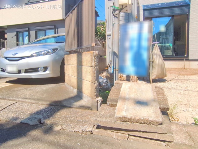 埼玉県川越市諏訪町の新築戸建て外構写真 2025年9月25日撮影