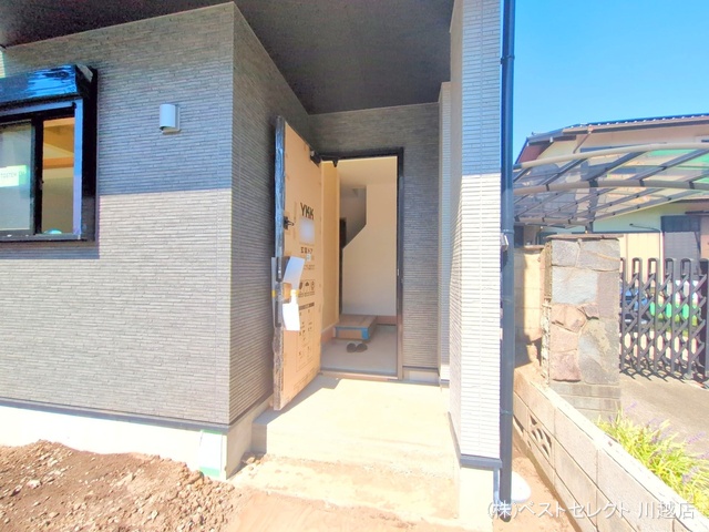 埼玉県川越市諏訪町の新築戸建て外構写真 2025年9月25日撮影