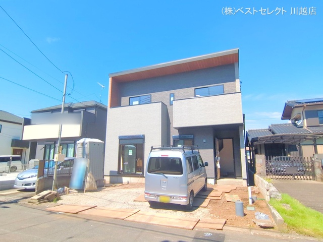 埼玉県川越市諏訪町の新築戸建て外構写真 2025年9月25日撮影