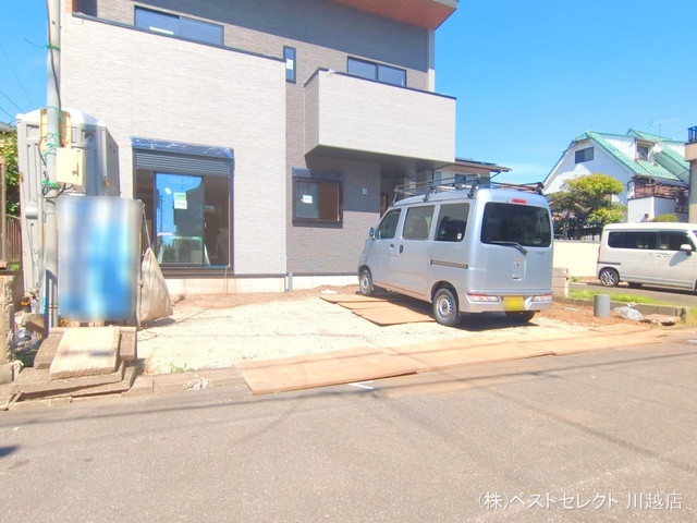 埼玉県川越市諏訪町の新築戸建て外構写真 2025年9月25日撮影