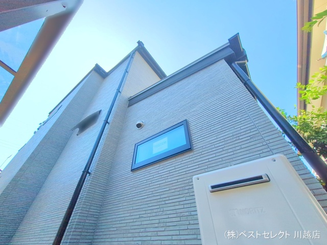 埼玉県川越市諏訪町の新築戸建て外構写真 2025年9月25日撮影