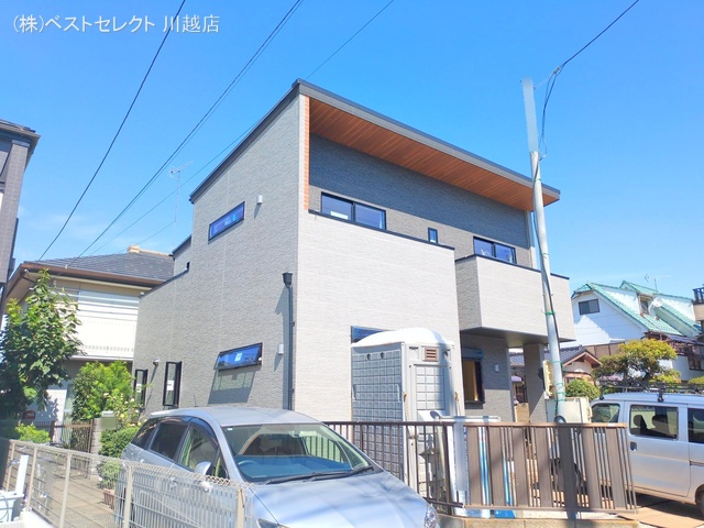 埼玉県川越市諏訪町の新築戸建て外構写真 2025年9月25日撮影