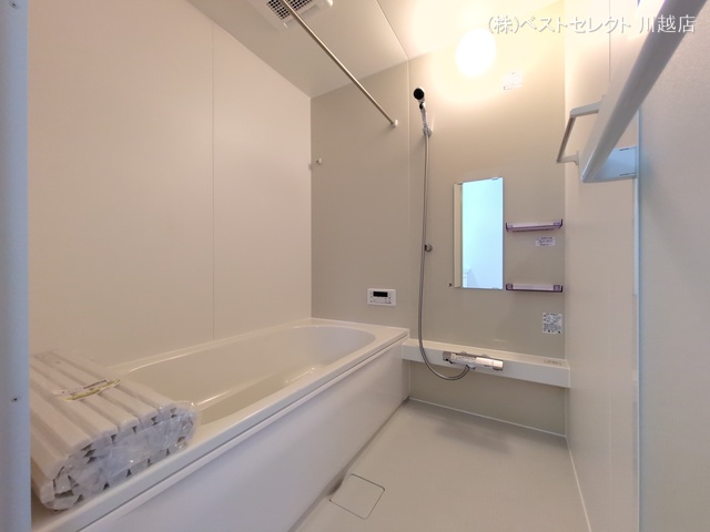 埼玉県川越市むさし野の新築戸建てお風呂写真 2026年1月14日撮影