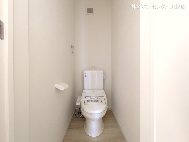 埼玉県川越市むさし野の新築戸建てトイレ写真 2026年1月14日撮影