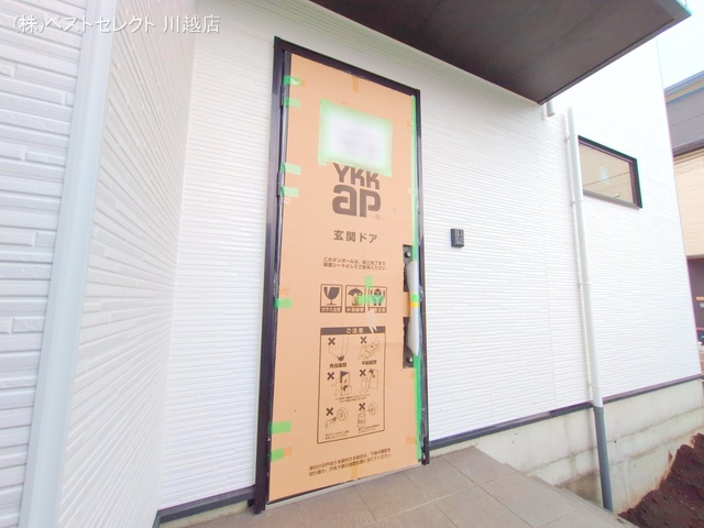 埼玉県川越市むさし野の新築戸建て外構写真 2025年9月30日撮影