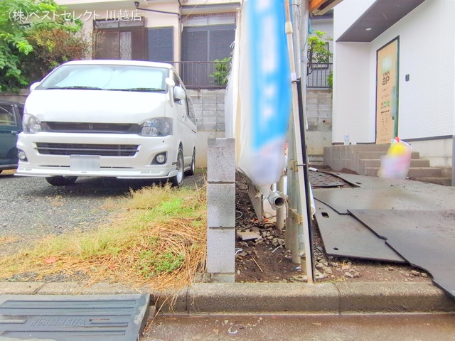 埼玉県川越市むさし野の新築戸建て外構写真 2025年9月30日撮影