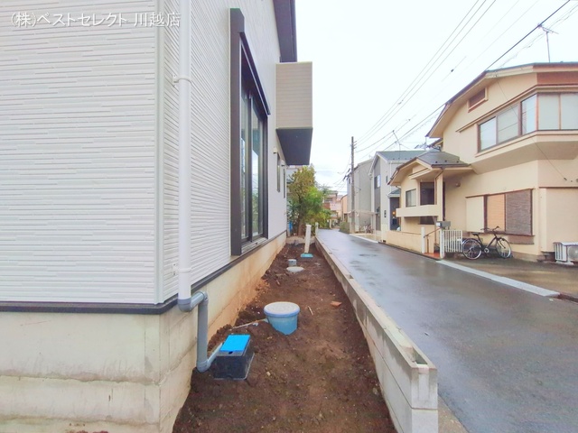 埼玉県川越市むさし野の新築戸建て外構写真 2025年9月30日撮影