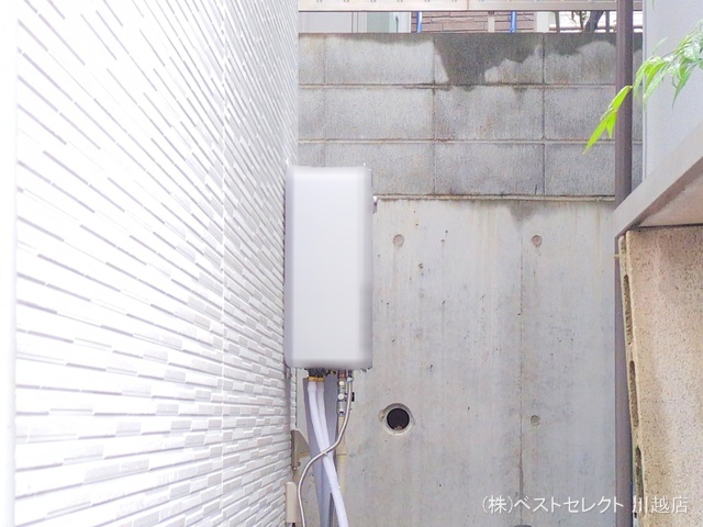 埼玉県川越市むさし野の新築戸建て外構写真 2025年9月30日撮影