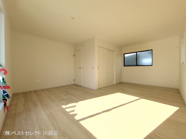 埼玉県川越市むさし野の新築戸建て居室メイン写真 2026年1月14日撮影