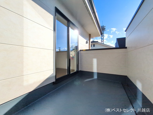 埼玉県川越市新宿町３丁目の新築戸建てバルコニー写真 2025年11月9日撮影