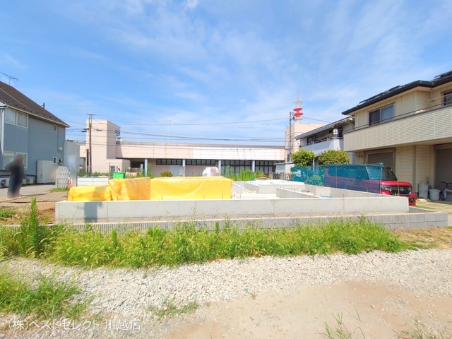 埼玉県川越市新宿町３丁目の新築戸建て基礎写真 2025年8月5日撮影