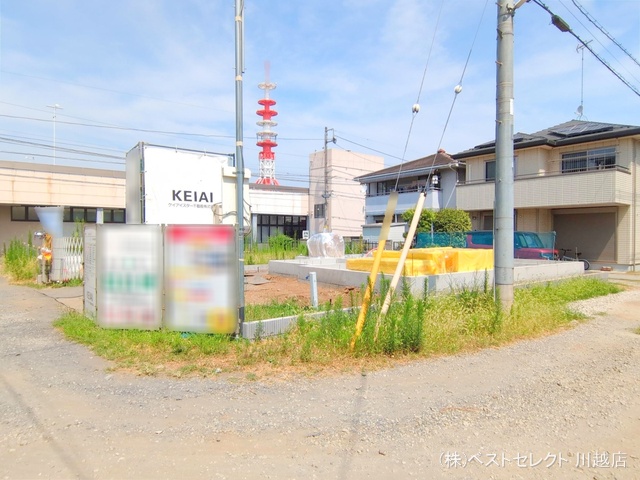 埼玉県川越市新宿町３丁目の新築戸建て基礎写真 2025年8月5日撮影