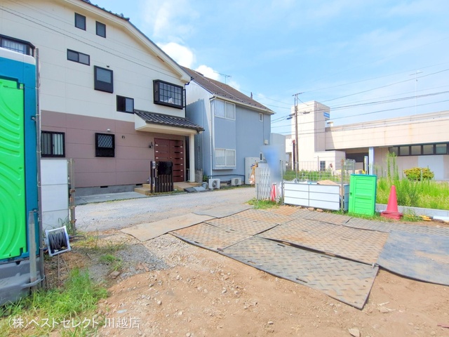 埼玉県川越市新宿町３丁目の新築戸建て基礎写真 2025年8月5日撮影