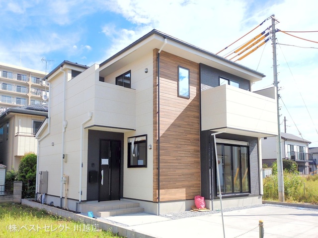 埼玉県川越市新宿町３丁目の新築戸建て外構写真 2025年10月5日撮影