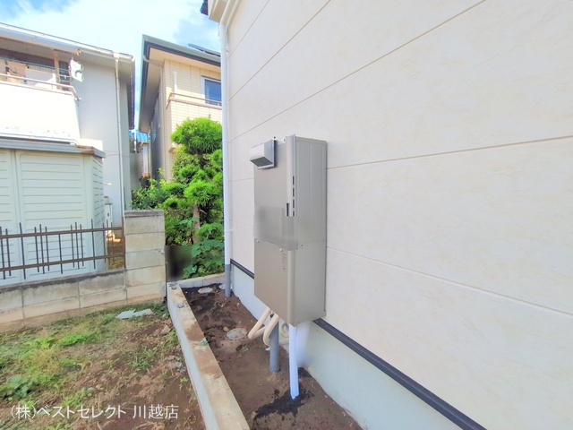 埼玉県川越市新宿町３丁目の新築戸建て外構写真 2025年10月5日撮影