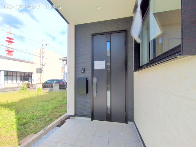 埼玉県川越市新宿町３丁目の新築戸建て外構写真 2025年10月5日撮影
