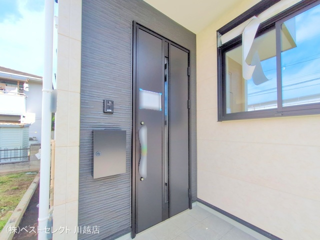 埼玉県川越市新宿町３丁目の新築戸建て外構写真 2025年10月5日撮影