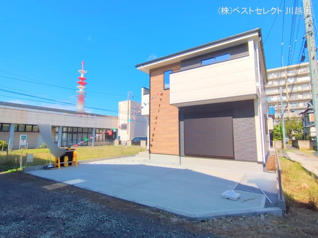 埼玉県川越市新宿町３丁目の新築戸建て完成写真 2025年10月26日撮影
