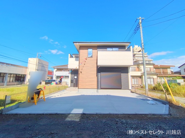 埼玉県川越市新宿町３丁目の新築戸建て完成写真 2025年10月26日撮影