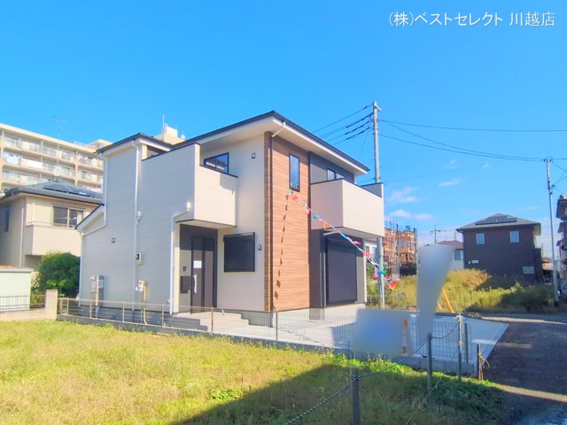 埼玉県川越市新宿町３丁目の新築戸建て完成写真 2025年10月26日撮影