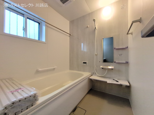 埼玉県川越市諏訪町の新築戸建てお風呂写真 2025年10月8日撮影