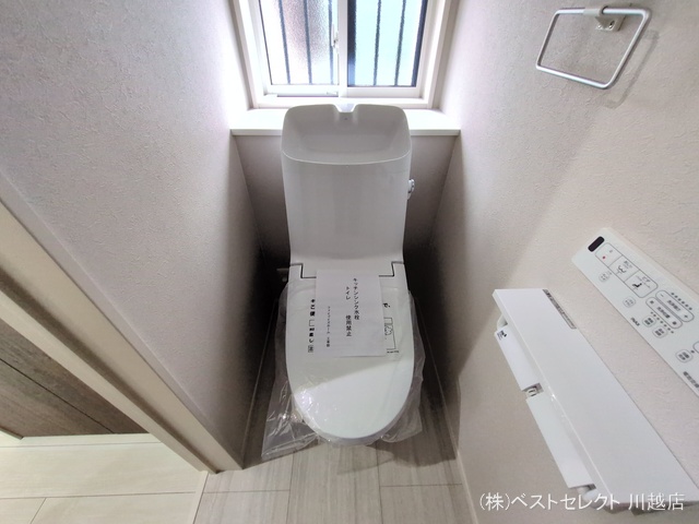 埼玉県川越市諏訪町の新築戸建てトイレ写真 2025年10月8日撮影