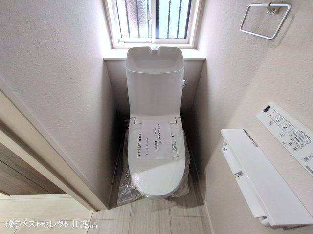 埼玉県川越市諏訪町の新築戸建てトイレ写真 2025年10月8日撮影