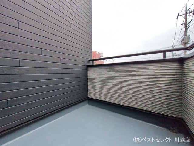 埼玉県川越市諏訪町の新築戸建てバルコニー写真 2025年10月8日撮影