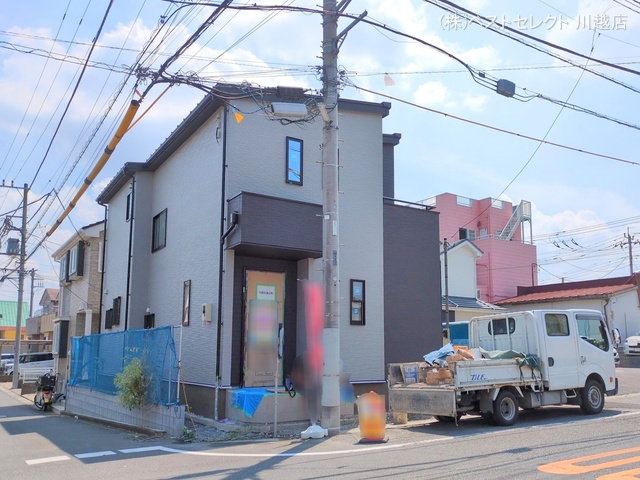 埼玉県川越市諏訪町の新築戸建て外構写真 2025年8月19日撮影