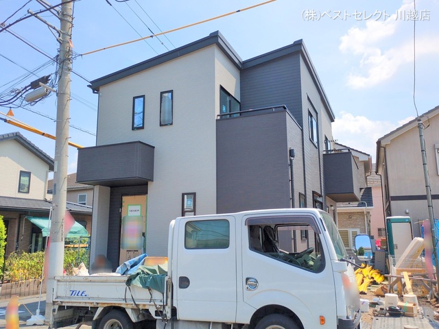 埼玉県川越市諏訪町の新築戸建て外構写真 2025年8月19日撮影