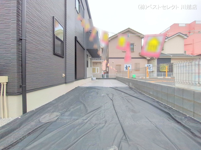 埼玉県川越市諏訪町の新築戸建て完成写真 2025年12月24日撮影