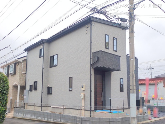 埼玉県川越市諏訪町の新築戸建て完成写真 2025年12月24日撮影