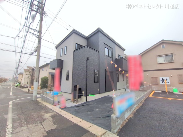 埼玉県川越市諏訪町の新築戸建て完成写真 2025年12月24日撮影