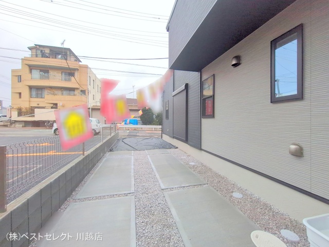 埼玉県川越市諏訪町の新築戸建て完成写真 2025年12月24日撮影