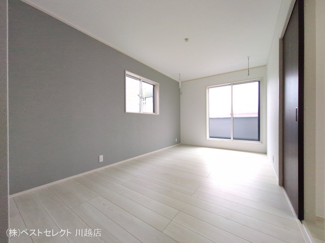 埼玉県川越市諏訪町の新築戸建て居室メイン写真 2025年10月8日撮影