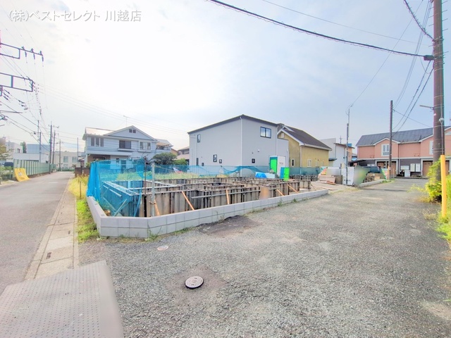 埼玉県川越市大字山田の新築戸建て基礎写真 2025年8月21日撮影