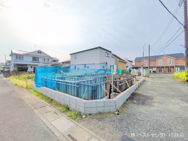 埼玉県川越市大字山田の新築戸建て基礎写真 2025年8月21日撮影