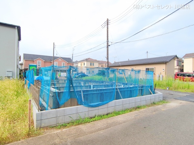 埼玉県川越市大字山田の新築戸建て基礎写真 2025年8月21日撮影