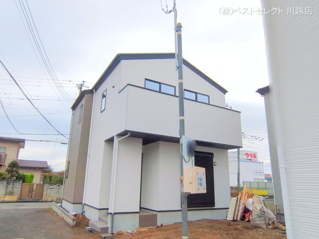 埼玉県川越市大字山田の新築戸建て外構写真 2025年10月20日撮影