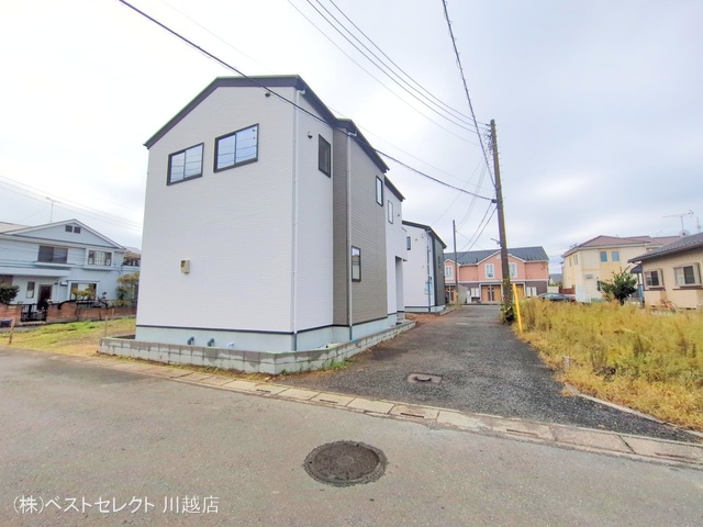 埼玉県川越市大字山田の新築戸建て外構写真 2025年10月20日撮影