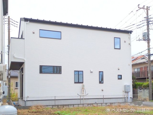 埼玉県川越市大字山田の新築戸建て外構写真 2025年10月20日撮影