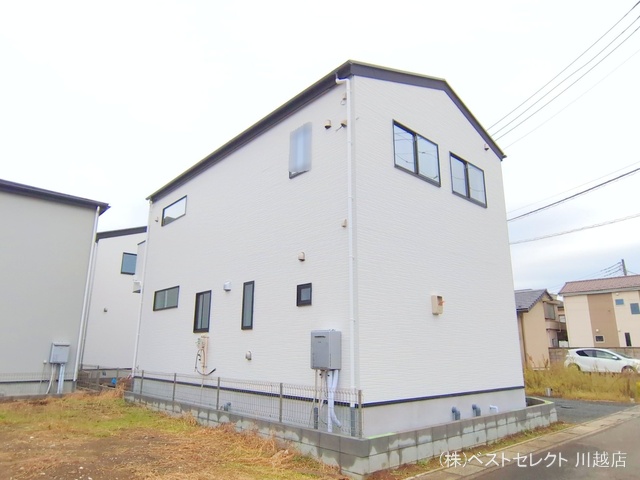 埼玉県川越市大字山田の新築戸建て外構写真 2025年10月20日撮影