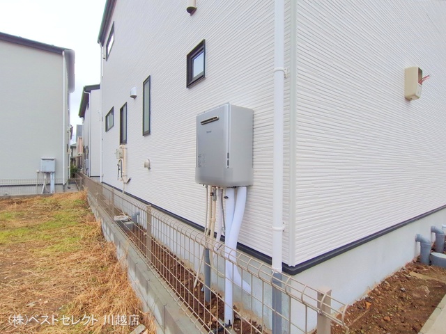 埼玉県川越市大字山田の新築戸建て外構写真 2025年10月20日撮影