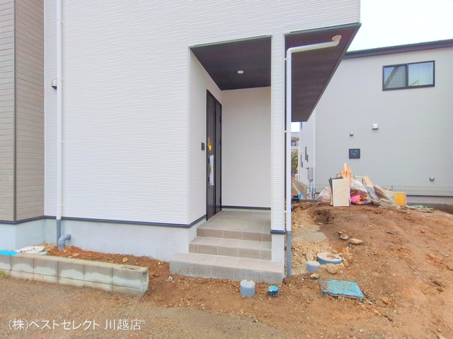 埼玉県川越市大字山田の新築戸建て外構写真 2025年10月20日撮影