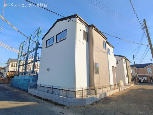 埼玉県川越市大字山田の新築戸建て完成写真 2026年2月3日撮影