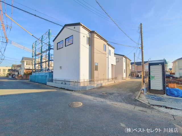 埼玉県川越市大字山田の新築戸建て完成写真 2026年2月3日撮影